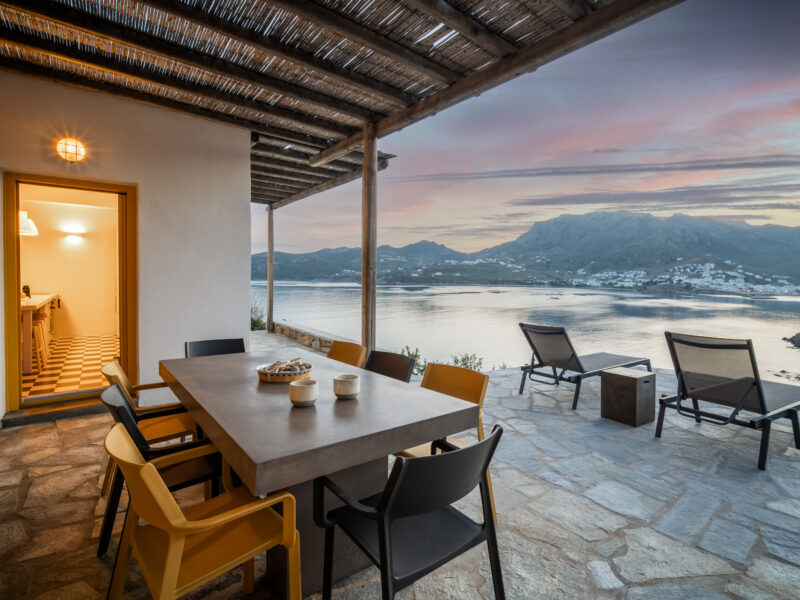 Serenity Beach Villa - Port view , Serifos